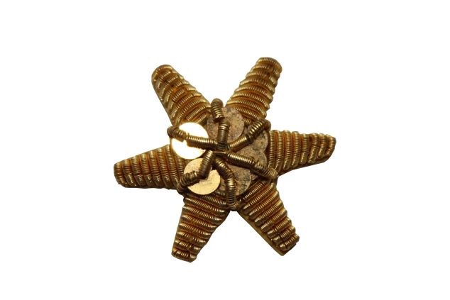 Sternrosette gold