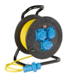 Kabeltrommel Gifas 3x230V