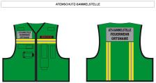 Kennzeichnungsweste Atemschutzsammelstelle