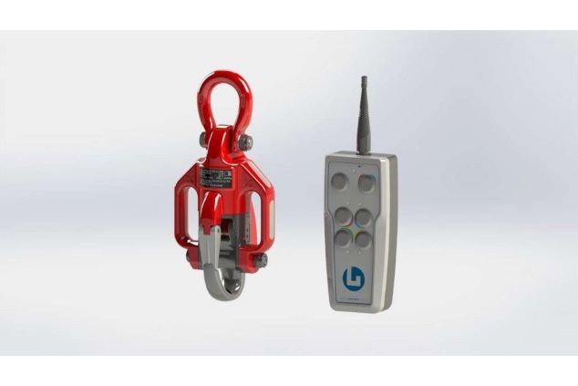 Kranhaken mit Fernauslösung