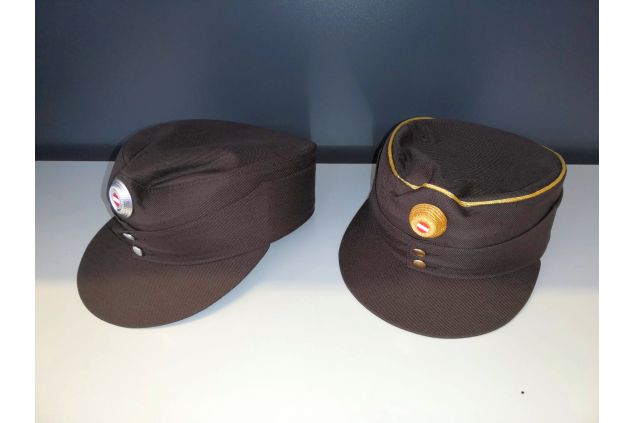 Uniformkappe Dienstmütze braun ab ABI