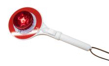 Winkerkelle zweiseitig beleuchtet rot/grün LED