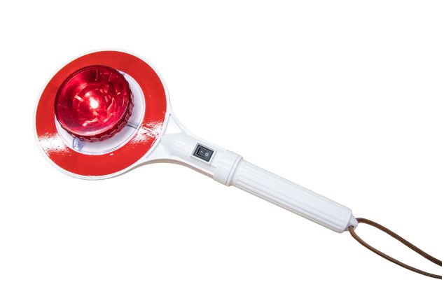 Winkerkelle zweiseitig beleuchtet rot/grün E10