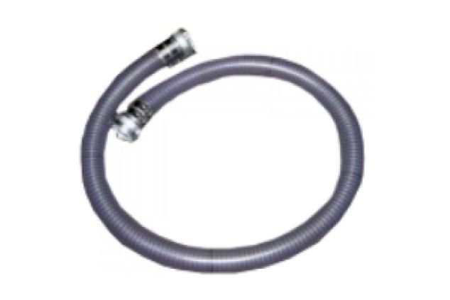 Saugschlauch transparent mit Kupplung 5m