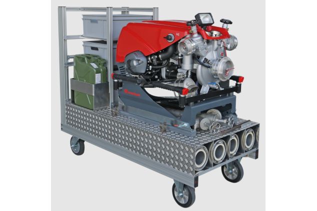 Rollcontainer Pumpe + Zubehör 2