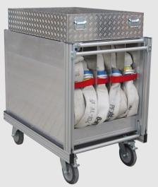 Rollcontainer Schlauch 3 (durchgekuppelt)