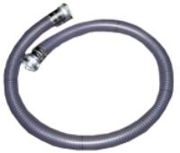 Saugschlauch transparent mit Kupplung 1,5m